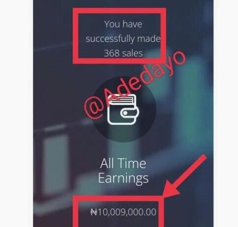 testimony image of an affiliate marketer